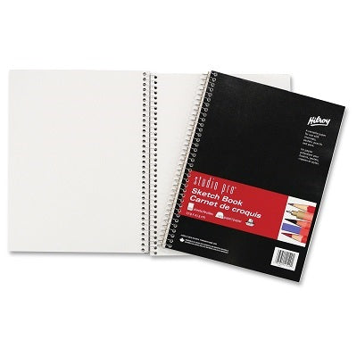 SKETCH BOOK-COIL, STUDIO PRO 11X14 100 SHEETS